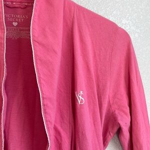 Victoria Secret Pink Long Sleeve Robe